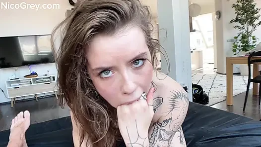 ANAL-SERVICE FÜR EDEN IVY ASS - sexy tätowierte blondine wird wild im hardcore-sex doggystyle und Cowgirlritt