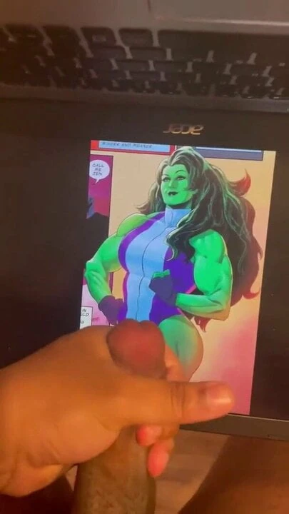 She Hulk Cum Tribute
