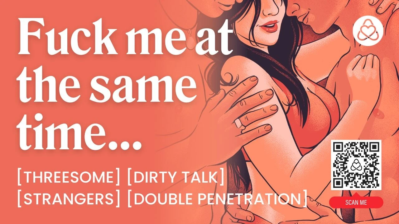 ASMR オーディオ ポルノ: オープンな関係で見知らぬ人との 3P MMF - DP、アナルセックス、淫語 - エロティック オーディオ