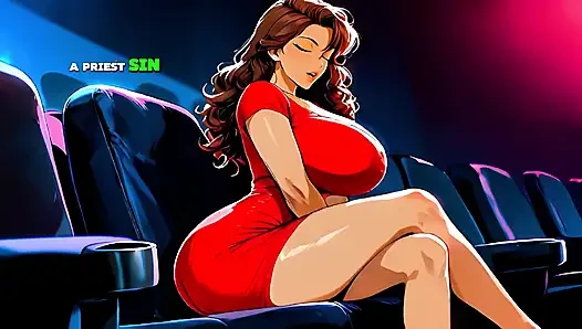Tante semok kolombia dientot habis-habisan di ruangan bioskop sama cowok berumur