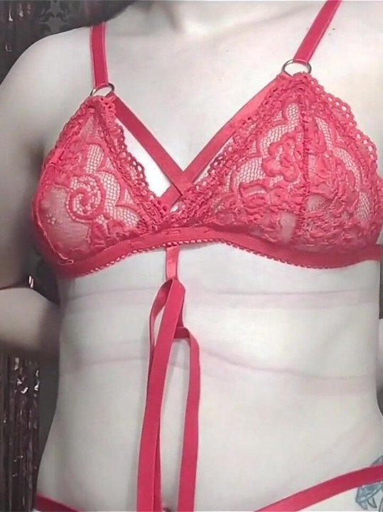 After Decorating I Got Horny and Ended up Doing a Striptease and Masturbating