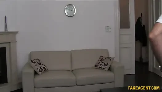 Fake Agent - Studeck Working on Her Back, Takes in on Her Front