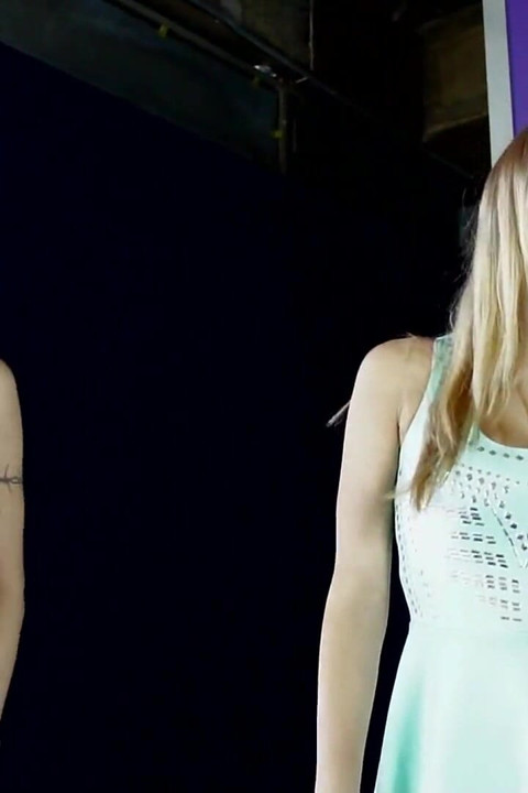 Mature blonde teaches two teens the art of lesbian seduction