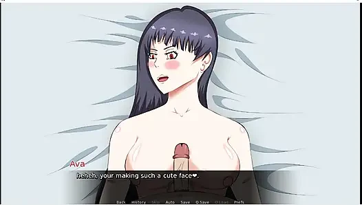 Inside ava - gameplay- wife blowjob and titjob