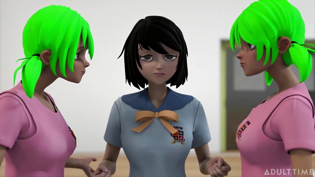 Hentai Sex School Episode 3 - Hentai Student Eats Out His Teacher's Perfect Pussy Until She Orgasms!