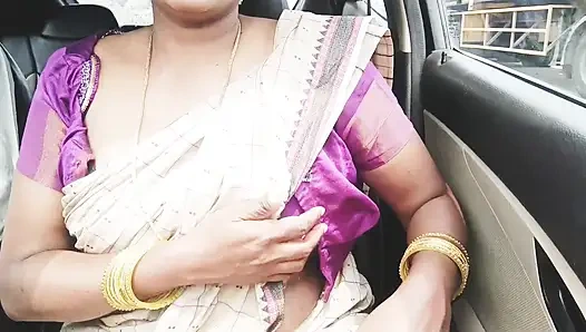 Telugu Stepmom Log Drive with Stepson Gor Sex Telugu Dirty Talks.