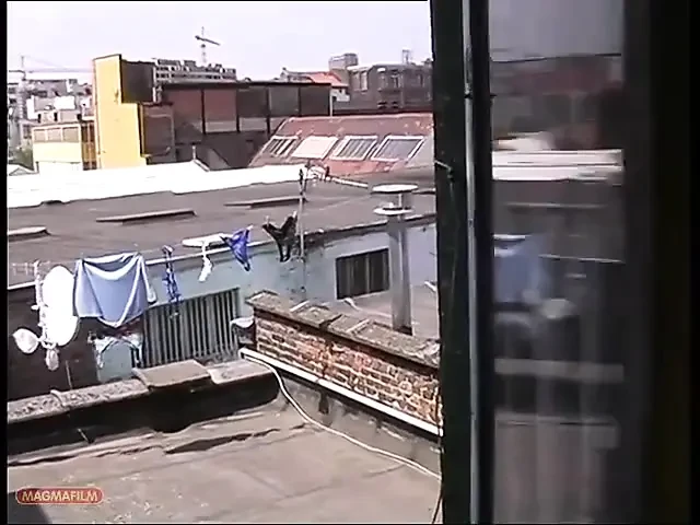 Pretty French Blonde Blows an Old Sack