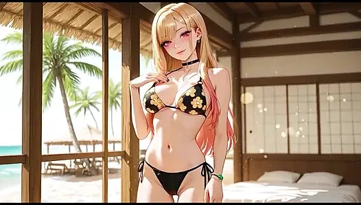 Marin hentai götünü sikiyor