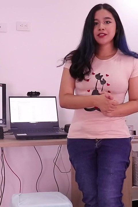 Aula embaraçosa com meu à vista