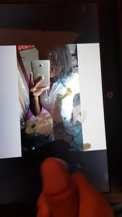 Cum tribute to my friend alondra