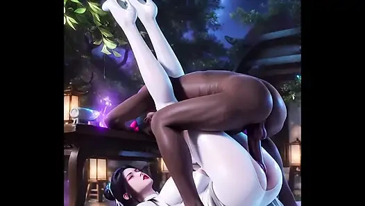Nymphprince with black dick (3D-CGI STYLIZED)