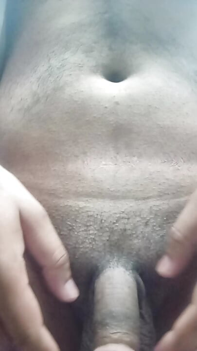 Masturbation in the bathroom