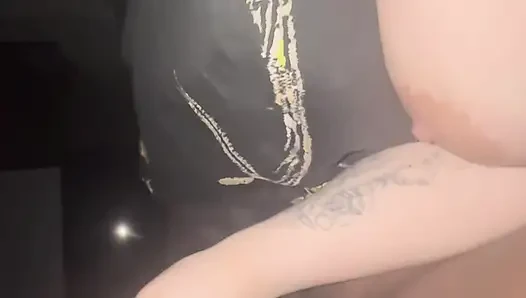 I cum all on my stepsister big tits