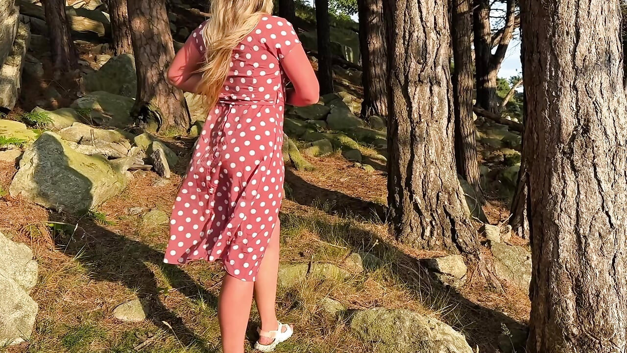 Girl Can't Hold Her Pee and Desperately Pissing Outdoor Compilation