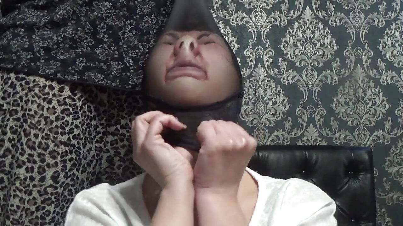 Nose fingering, face messing, silly faces, stockings on head, lips fetish! To Kate!