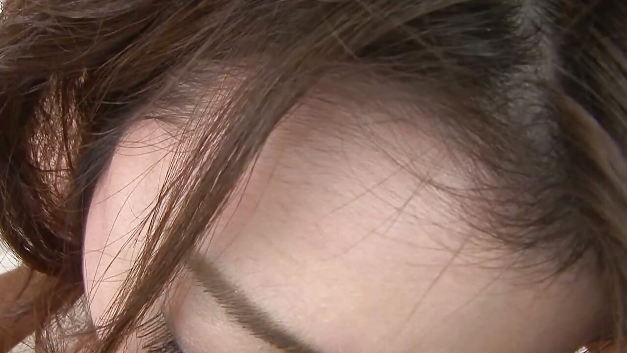 Japanese Buns Scene-4 Skinny Asian Brunette Masturbated in the Bathroom and Fucked in Her Hairy Pussy