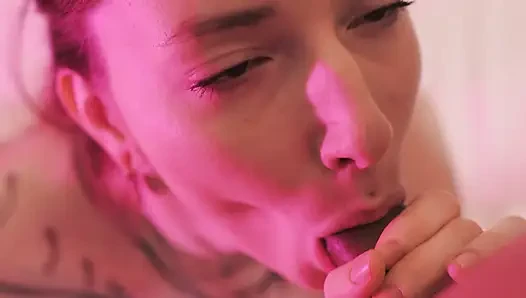 Marianna Mars POV Cock Sucking During a Photoshoot