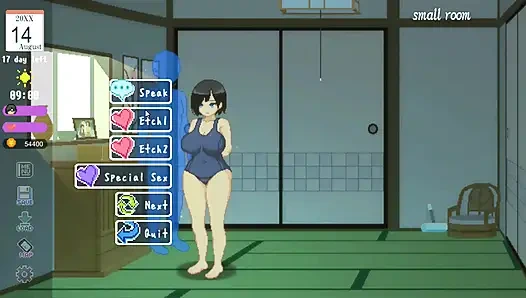 Hentai game - der intensive sommersex einer vollbusigen frau auf dem land