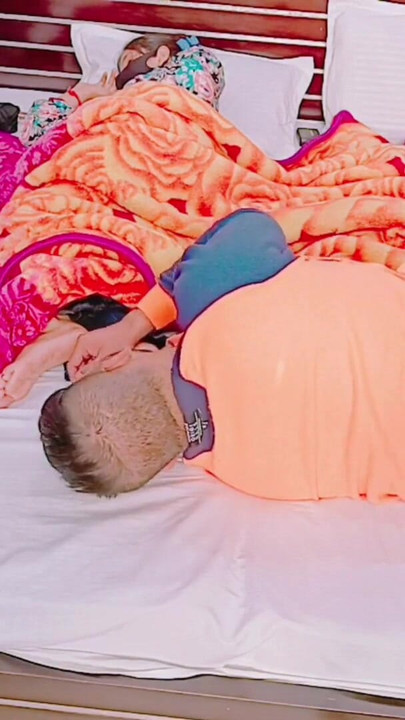 Thrilling moment from "Indian Sleeping Goddess Foot Worship"