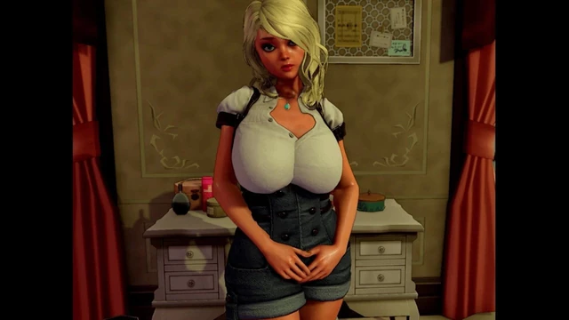 My new Life: REVAMP - First date with busty blonde babe (30)