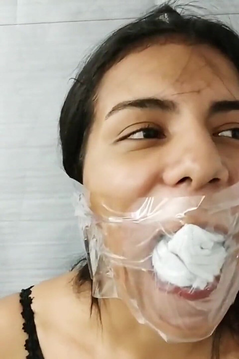 Mummified Panty Head Prepared for Bondage Journey
