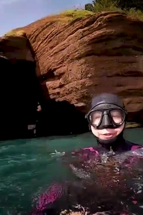 Nurkowanie w My Shiny Two-piece Wetsuit