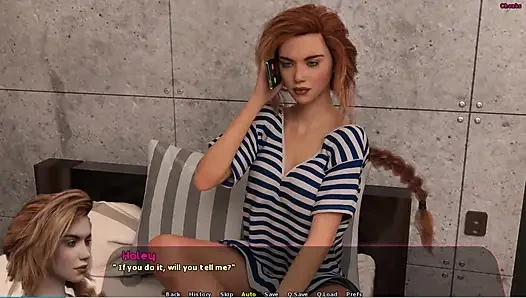 Cerita Haley #10 - haley ngisap kurus. Asriane Gabe Johannes lagi asik nyepong kontol.