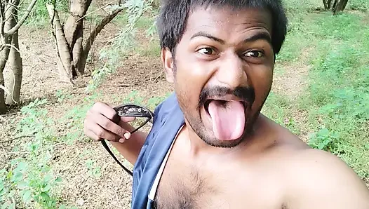 Indian XHard - Living in forest alone doing hard-core exercises