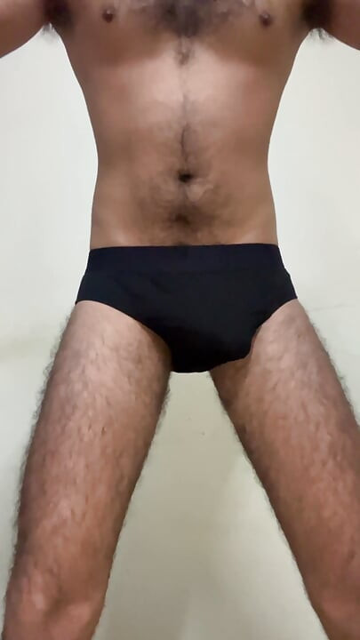 Straight Buddy Showcasing His Big Dick and Fuck Moves