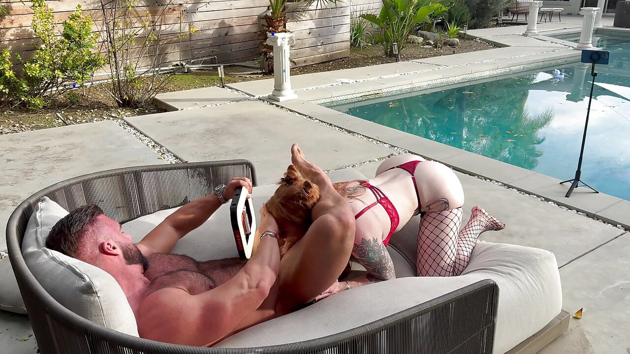 Bts 1 - Horny White Girl Riley Red Drilled on My POV