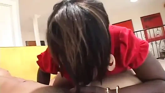 Sensational ebony with big ass gets fucked hard by BBC