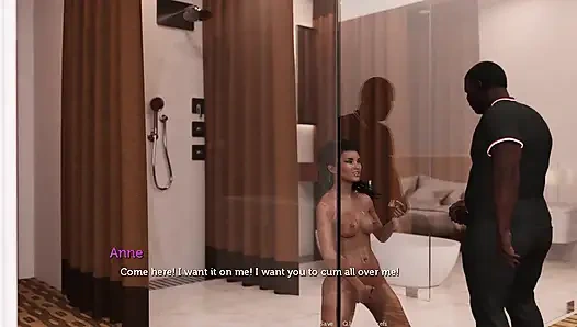 Предприимчивая пара 105 Anne выглядит такой горячей, покрытая спермой