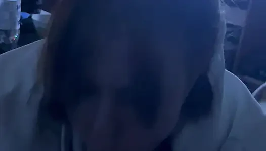 18 Year Old on Her Knees Blowjob