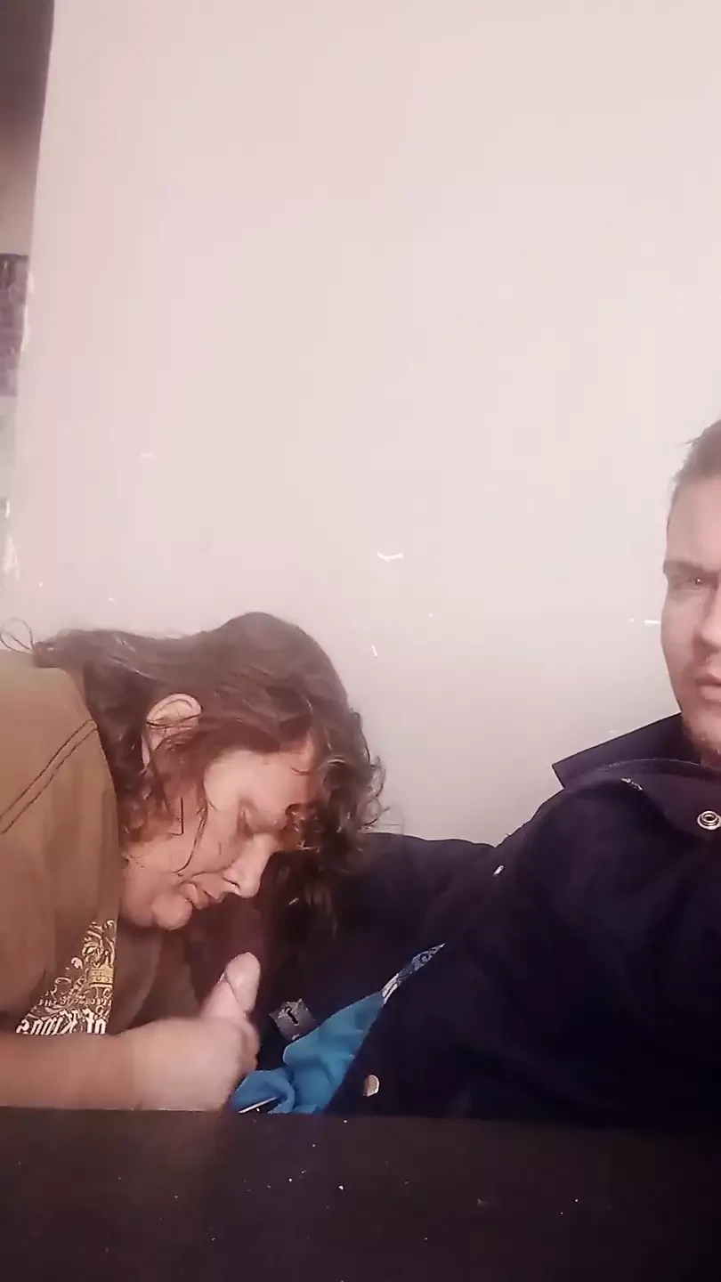 Blowjob in the Living Room Untill Cum in Stacy's Mouth