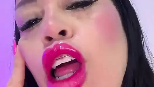 Sinnlicher und feuriger tanz