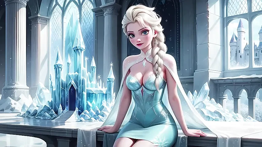 Elsa 错过了鸡巴 AI Genarated