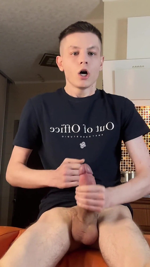 It's All Cummed up Because I Cum so Hard!
