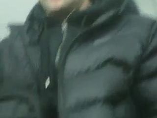 Str8 Русский мужчина подрачивает в метро