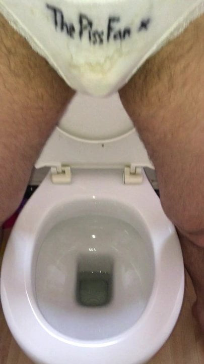 Pissing in the loo ...