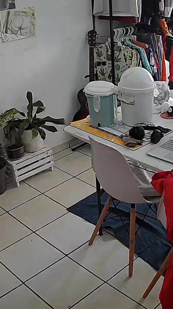 Emotional moment from "watching my wife from my work in the office"