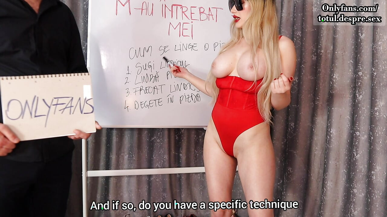 Мої фанати запитали мене - як лизати пизду?