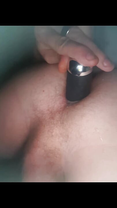 Using my vibrator in bed before I went to sleep... (it was after filming my bathroom extreme anal dildo shoot) x