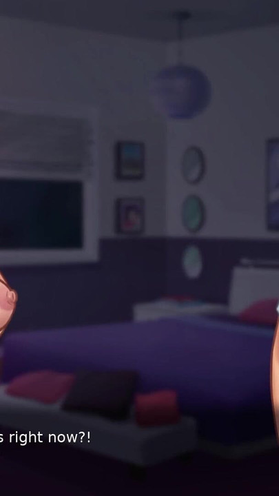 Key moment from "My stepsister lets me suck her huge milky tits (Summertime Saga #14) - Jazziuu"