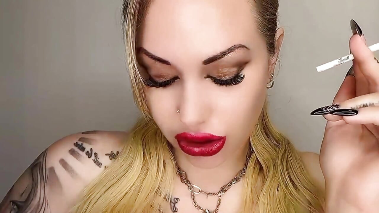 ASMR و Mindfucking سیگار کشیدن JOi تخلیه