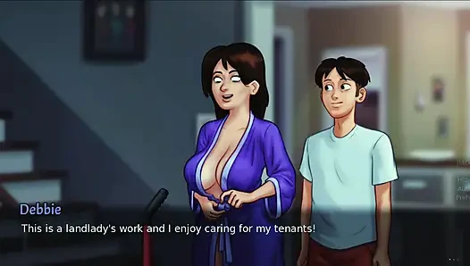 My Stepmom Debbie Took My Cum Inside - Summertime Saga