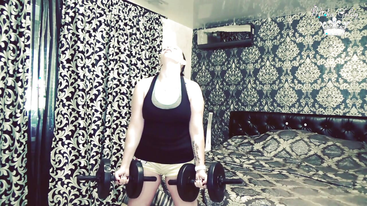 105 weight liftings repeats for biceps challenge!