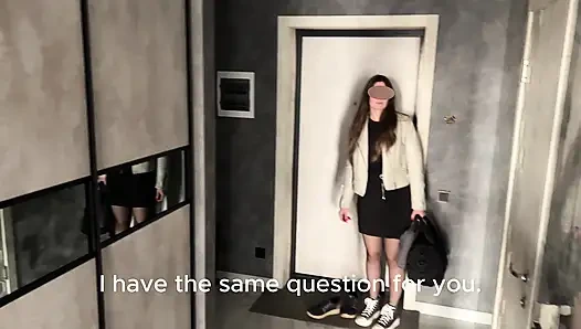 Tetangga acak (seks dengan dialog)