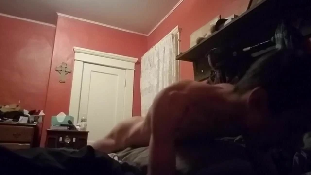 Pillow humping orgasm