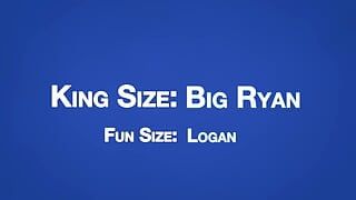 FunSizeBoys- Super tall Adam Ryan barebacks toned Logan Cross