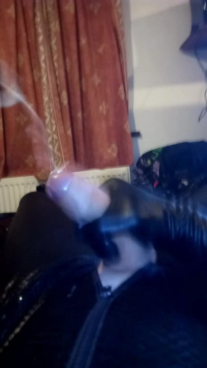 Me in PVC cumshot